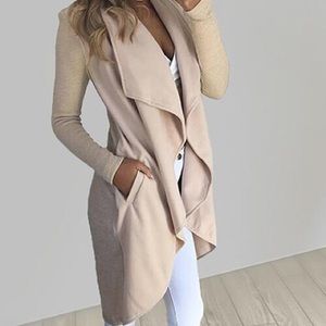 Apricot pocket coat